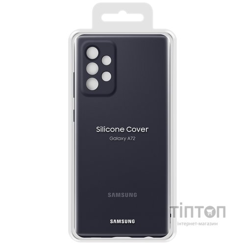 Чохол до мобільного телефона Samsung SAMSUNG Galaxy A72/A725 Silicone Cover Black (EF-PA725TBEGRU)