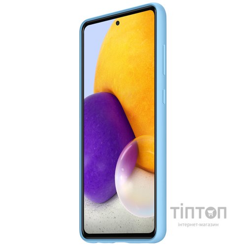 Чохол до мобільного телефона Samsung SAMSUNG Galaxy A72/A725 Silicone Cover Blue (EF-PA725TLEGRU)