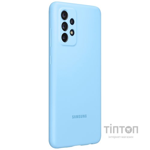 Чохол до мобільного телефона Samsung SAMSUNG Galaxy A72/A725 Silicone Cover Blue (EF-PA725TLEGRU)