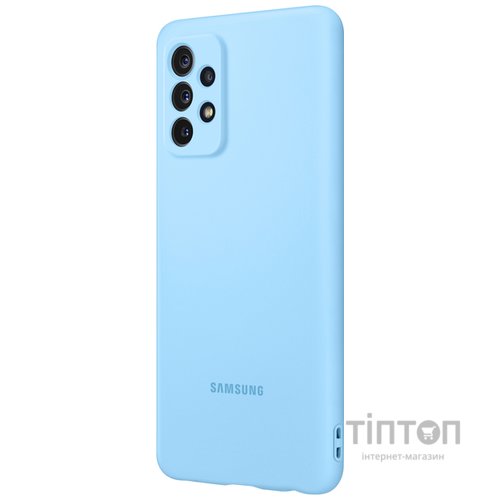 Чохол до мобільного телефона Samsung SAMSUNG Galaxy A72/A725 Silicone Cover Blue (EF-PA725TLEGRU)