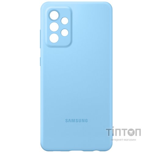 Чохол до мобільного телефона Samsung SAMSUNG Galaxy A72/A725 Silicone Cover Blue (EF-PA725TLEGRU)