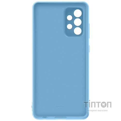 Чохол до мобільного телефона Samsung SAMSUNG Galaxy A72/A725 Silicone Cover Blue (EF-PA725TLEGRU)
