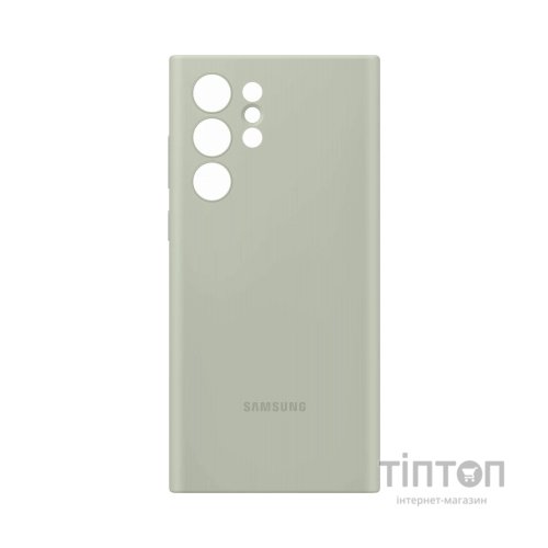 Чохол до моб. телефона Samsung Silicone Cover Galaxy S22 Ultra Olive Green (EF-PS908TMEGRU)