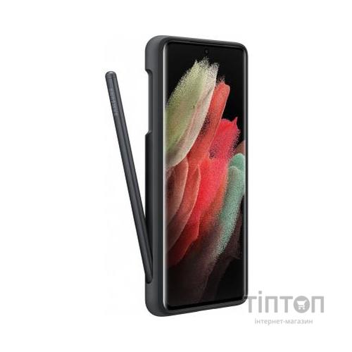 Чохол до моб. телефона Samsung Silicone Cover with S Pen Samsung Galaxy S21 Ultra Black (EF-PG99PTBEGRU)