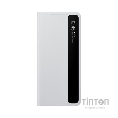 Чохол до моб. телефона Samsung Smart Clear View Cover Samsung Galaxy S21 Ultra Light Gray (EF-ZG998CJEGRU)