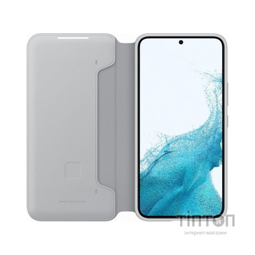 Чохол до моб. телефона Samsung Smart LED View Cover Galaxy S22 Light Gray (EF-NS901PJEGRU)