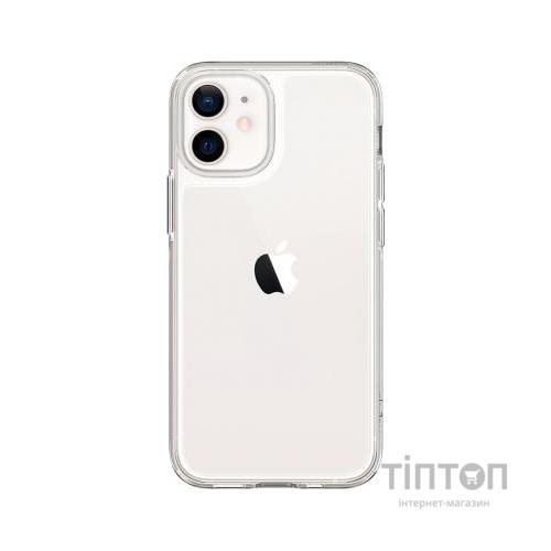 Чохол до мобільного телефона Spigen iPhone 12 Mini Quartz Hybrid, Chrystal Clear (ACS01748)