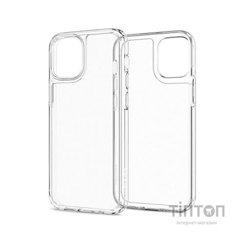 Чохол до мобільного телефона Spigen iPhone 12 Mini Quartz Hybrid, Chrystal Clear (ACS01748)