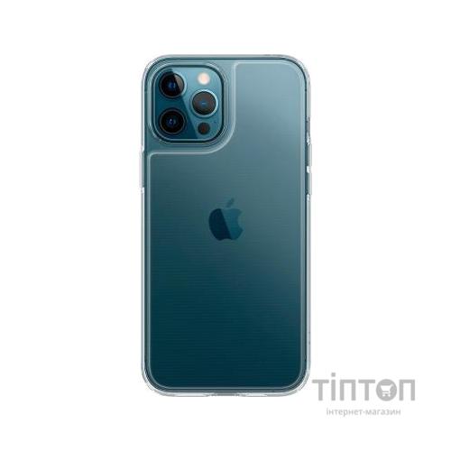 Чохол до мобільного телефона Spigen iPhone 12 Pro Max Quartz Hybrid, Crystal Clear (ACS01621)