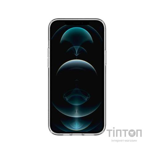 Чохол до мобільного телефона Spigen iPhone 12 Pro Max Quartz Hybrid, Crystal Clear (ACS01621)