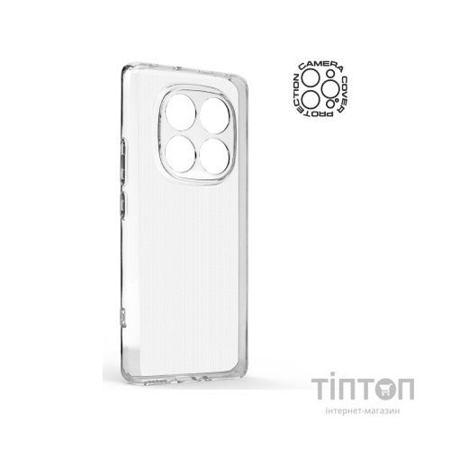 Чохол до мобільного телефона Armorstandart Air Xiaomi Redmi Note 14 Pro 4G / Note 14 Pro 5G Camera cover Clear (ARM79717)