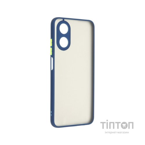 Чохол до мобільного телефона Armorstandart Frosted Matte OPPO A17 4G/A17k 4G Navy Blue (ARM66727)