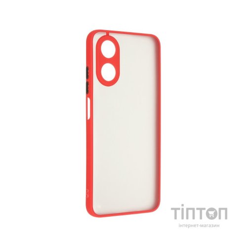 Чохол до мобільного телефона Armorstandart Frosted Matte OPPO A17 4G/A17k 4G Red (ARM66728)