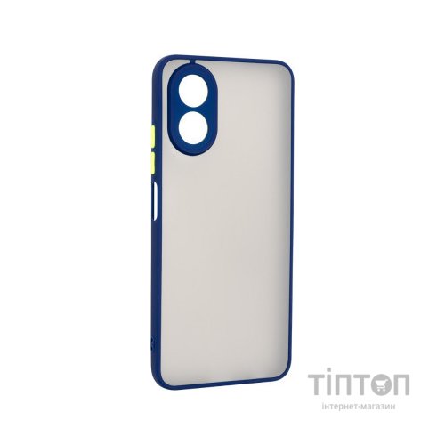 Чохол до мобільного телефона Armorstandart Frosted Matte OPPO A18 4G / A38 4G Navy Blue (ARM72404)