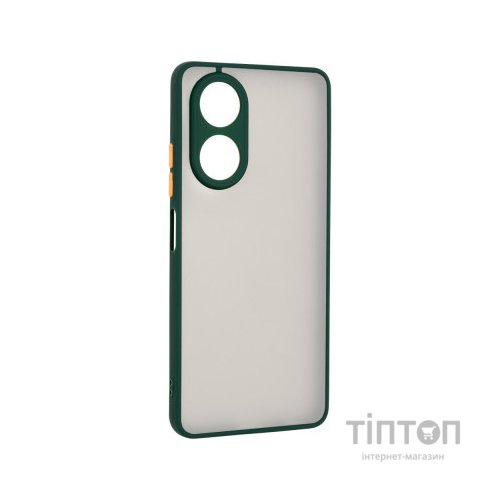 Чохол до мобільного телефона Armorstandart Frosted Matte OPPO A58 4G Dark Green (ARM71066)
