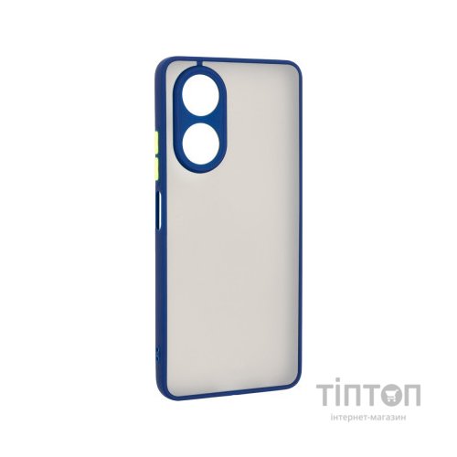 Чохол до мобільного телефона Armorstandart Frosted Matte OPPO A58 4G Navy Blue (ARM71067)