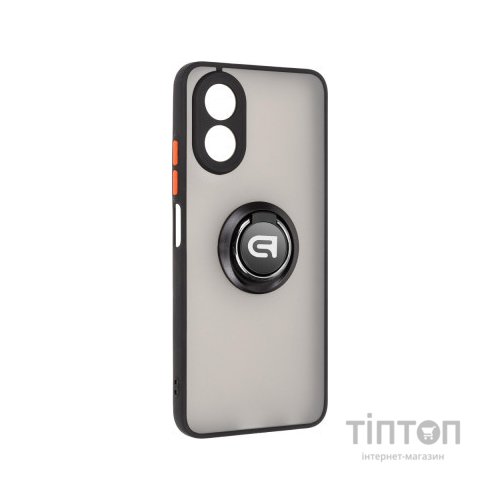 Чохол до мобільного телефона Armorstandart Frosted Matte Ring OPPO A18 4G / A38 4G Black (ARM72699)