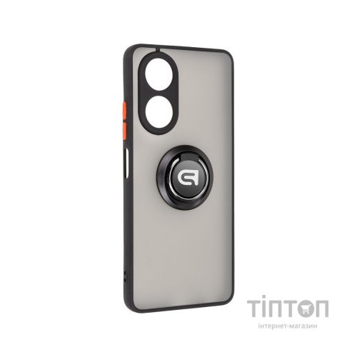 Чохол до мобільного телефона Armorstandart Frosted Matte Ring OPPO A58 4G Black (ARM72703)