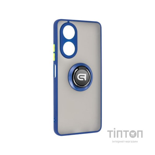 Чохол до мобільного телефона Armorstandart Frosted Matte Ring OPPO A58 4G Navy Blue (ARM72705)
