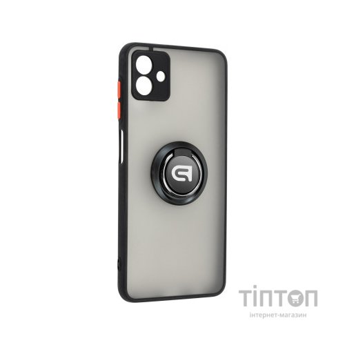 Чохол до мобільного телефона Armorstandart Frosted Matte Ring Samsung A04 (A045) Black (ARM68342)