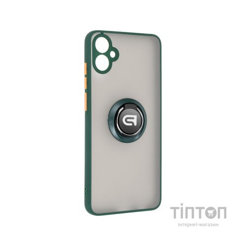 Чохол до мобільного телефона Armorstandart Frosted Matte Ring Samsung A05 (A055) Dark Green (ARM72761)
