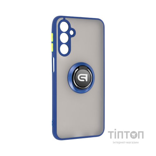 Чохол до мобільного телефона Armorstandart Frosted Matte Ring Samsung A25 5G (A256) Navy Blue (ARM73765)