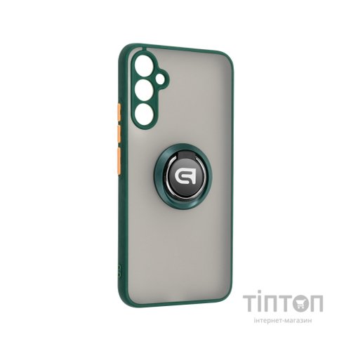 Чохол до мобільного телефона Armorstandart Frosted Matte Ring Samsung A34 5G (A346) Dark Green (ARM68355)