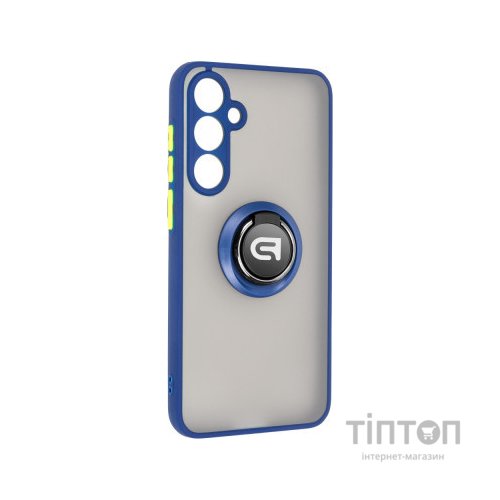 Чохол до мобільного телефона Armorstandart Frosted Matte Ring Samsung S23 FE 5G (SM-S711) Navy Blue (ARM72715)