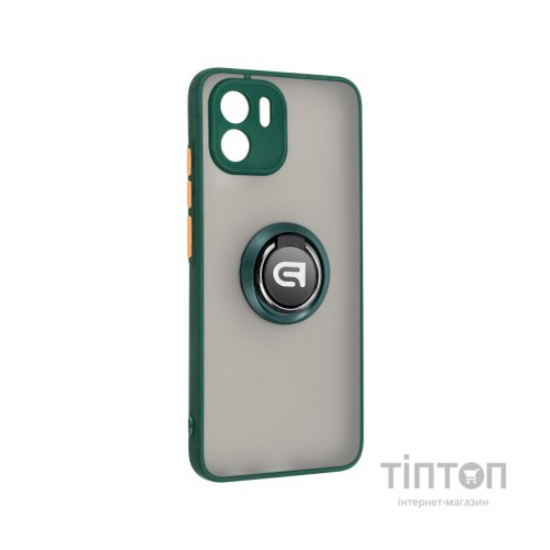 Чохол до мобільного телефона Armorstandart Frosted Matte Ring Xiaomi Redmi A2 Dark Green (ARM68375)