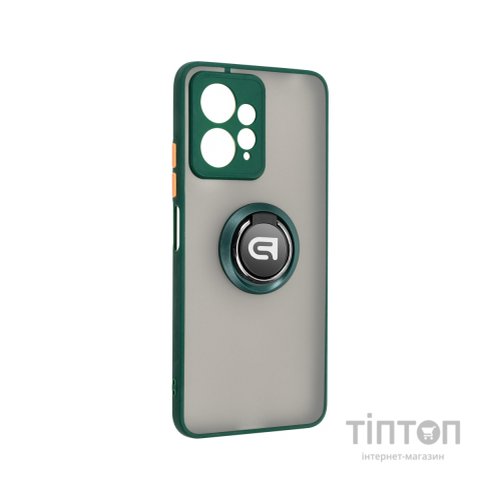 Чохол до мобільного телефона Armorstandart Frosted Matte Ring Xiaomi Redmi Note 12 4G Dark Green (ARM68379)