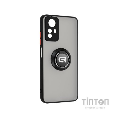 Чохол до мобільного телефона Armorstandart Frosted Matte Ring Xiaomi Redmi Note 12s 4G Black (ARM68898)