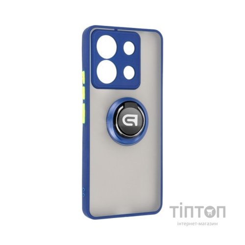 Чохол до мобільного телефона Armorstandart Frosted Matte Ring Xiaomi Redmi Note 13 Pro 5G / Poco X6 5G Navy Blue (ARM72726)