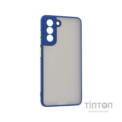 Чохол до мобільного телефона Armorstandart Frosted Matte Samsung S21 FE Navy Blue (ARM70488)