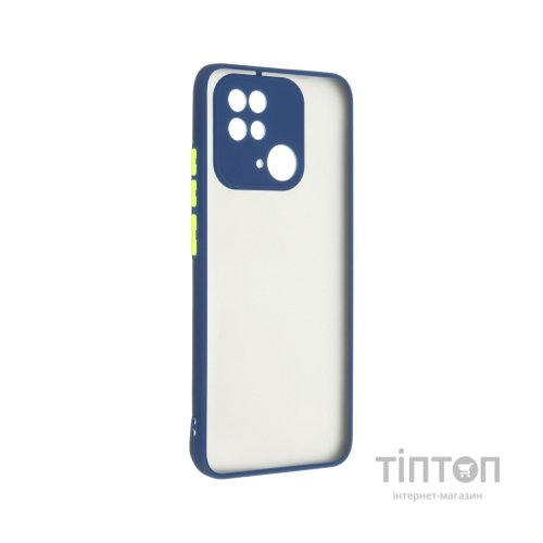 Чохол до мобільного телефона Armorstandart Frosted Matte Xiaomi Redmi 10C Navy Blue (ARM66735)