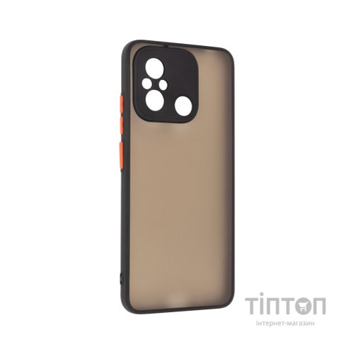 Чохол до мобільного телефона Armorstandart Frosted Matte Xiaomi Redmi 12C Black (ARM66745)