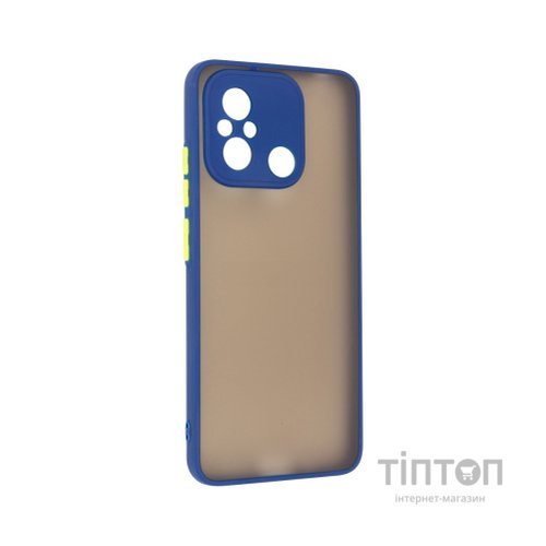 Чохол до мобільного телефона Armorstandart Frosted Matte Xiaomi Redmi 12C Navy Blue (ARM66747)