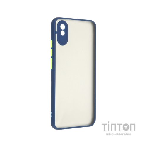 Чохол до мобільного телефона Armorstandart Frosted Matte Xiaomi Redmi 9A Navy Blue (ARM66731)