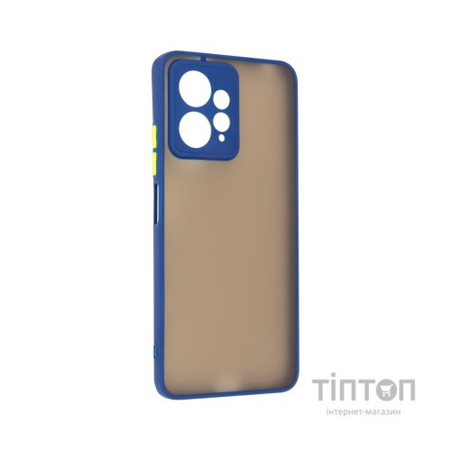 Чохол до мобільного телефона Armorstandart Frosted Matte Xiaomi Redmi Note 12 4G Navy Blue (ARM67734)
