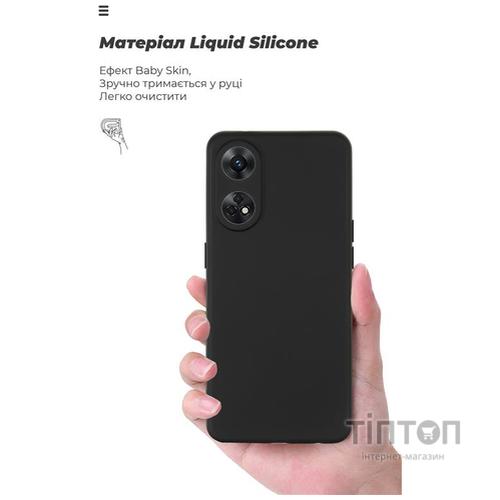 Чохол до мобільного телефона Armorstandart ICON Case OPPO Reno8 T 4G Camera cover 4G Black (ARM68120)