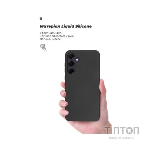 Чохол до мобільного телефона Armorstandart ICON Case Samsung A35 5G (A356) Black (ARM74319)