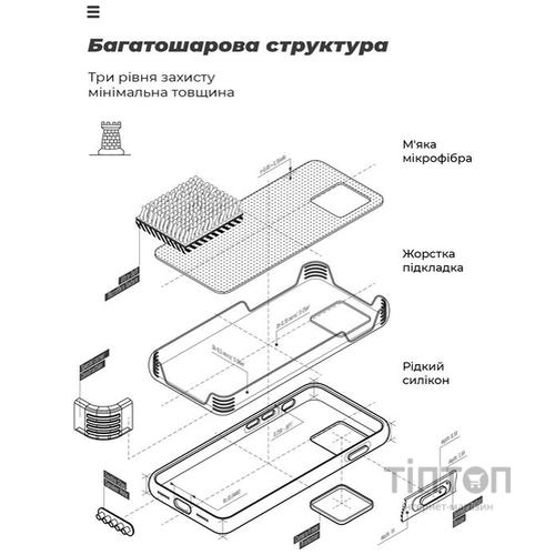 Чохол до мобільного телефона Armorstandart ICON Case Samsung M14 5G (M146) Black (ARM66672)