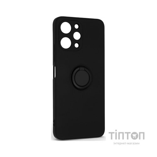 Чохол до мобільного телефона Armorstandart Icon Ring Xiaomi Redmi 12 4G Black (ARM68815)