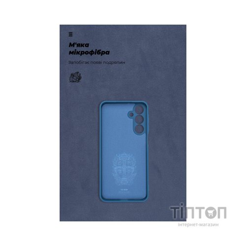 Чохол до мобільного телефона Armorstandart ICON Samsung A16 4G (A165) Camera cover Blue (ARM80131)