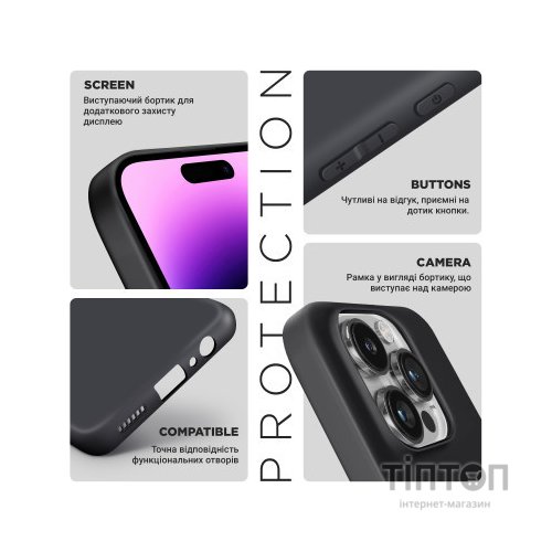 Чохол до мобільного телефона Armorstandart Matte Slim Fit Google Pixel 9 Pro Camera cover Black (ARM74689)