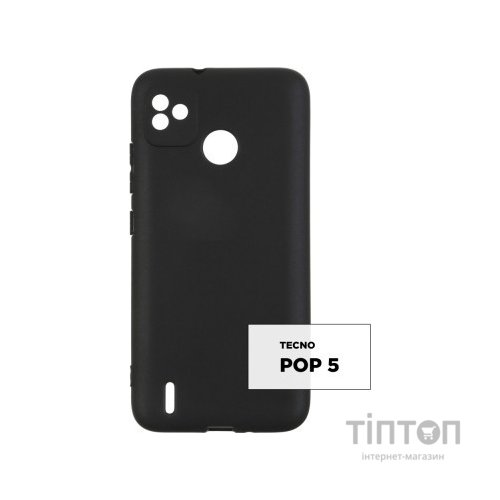 Чохол до мобільного телефона Armorstandart Matte Slim Fit TECNO POP 5 Camera Cover Black (ARM64733)
