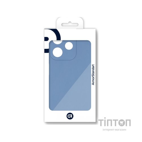 Чохол до мобільного телефона Armorstandart Matte Slim Fit Tecno Spark 10 4G (KI5q) Camera cover Light Blue (ARM69071)
