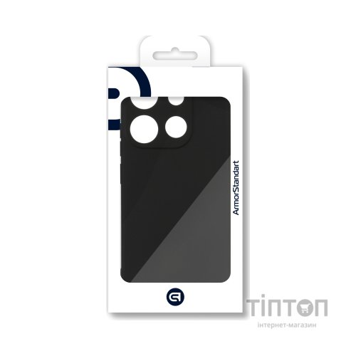 Чохол до мобільного телефона Armorstandart Matte Slim Fit TECNO Spark Go 2023 (BF7) Camera cover Black (ARM67169)