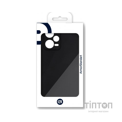 Чохол до мобільного телефона Armorstandart Matte Slim Fit Xiaomi Redmi Note 12 Pro+ 5G Camera cover Black (ARM66523)