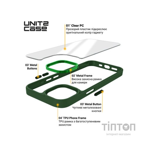 Чохол до мобільного телефона Armorstandart UNIT2 Google Pixel 9 / 9 Pro Green (ARM80903)