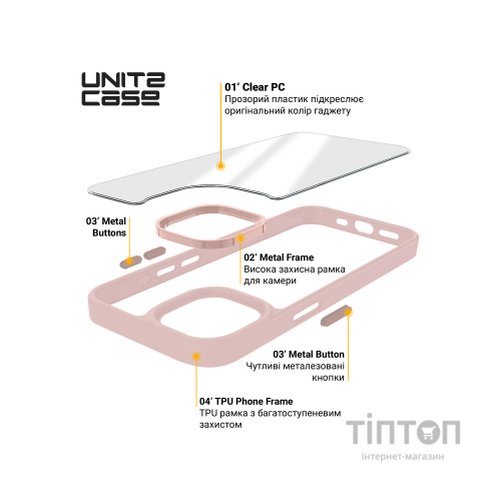 Чохол до мобільного телефона Armorstandart UNIT2 Google Pixel 9 / 9 Pro Pink (ARM80905)